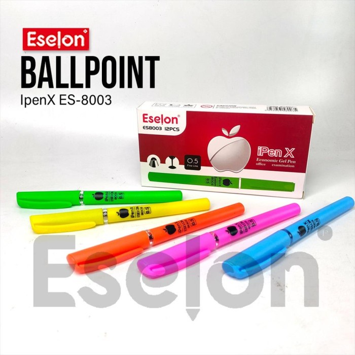 

1pc Pulpen / pulpen gel / ballpoint / Pulpen gel IpenX Apel Eselon G 8003