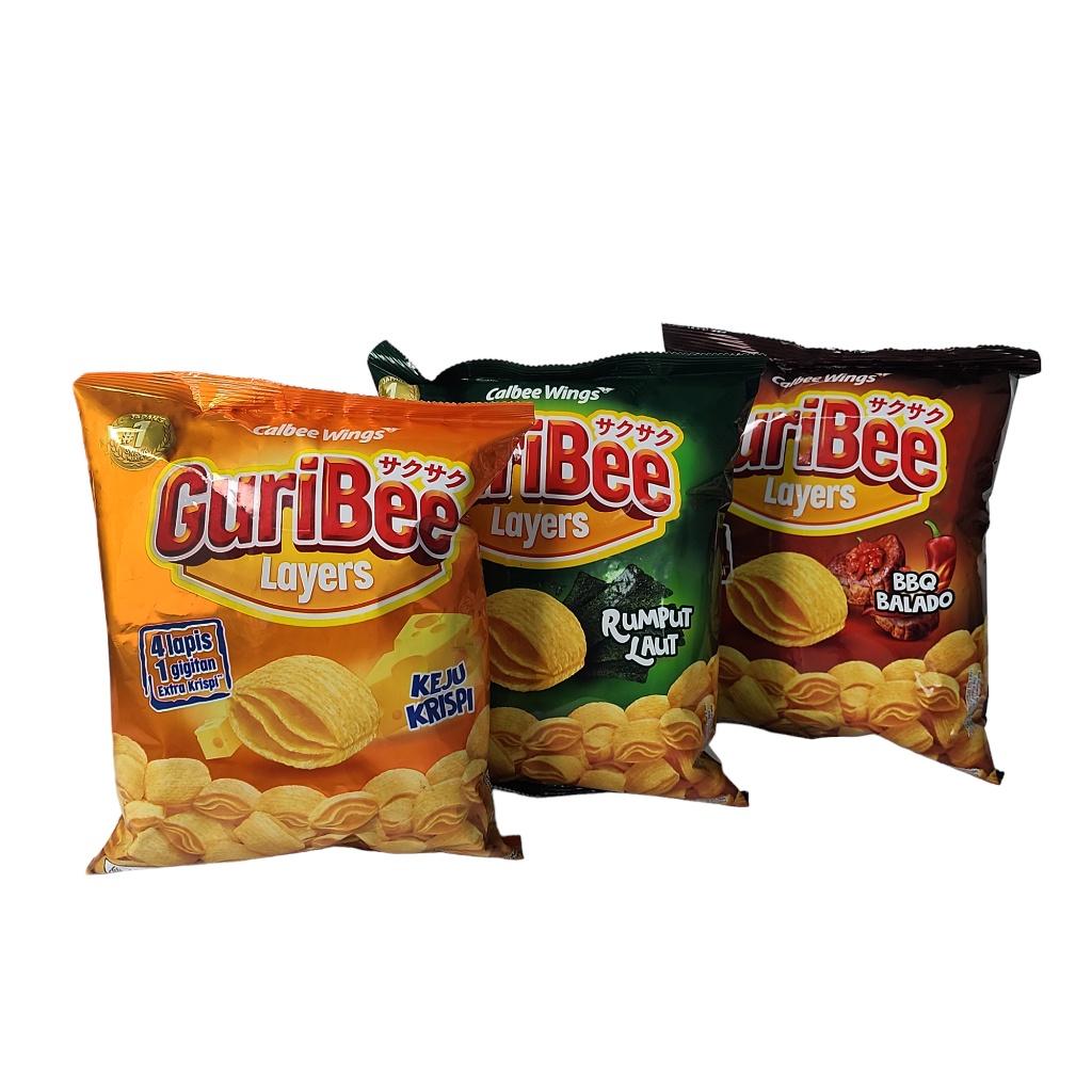 

GuriBee Layers Snack JUMBO - Netto 68 gr