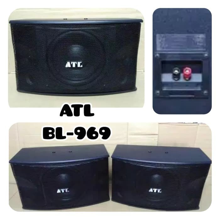 Speaker Pasif 10 Inch Atl Bl 969 Harga Sepasang