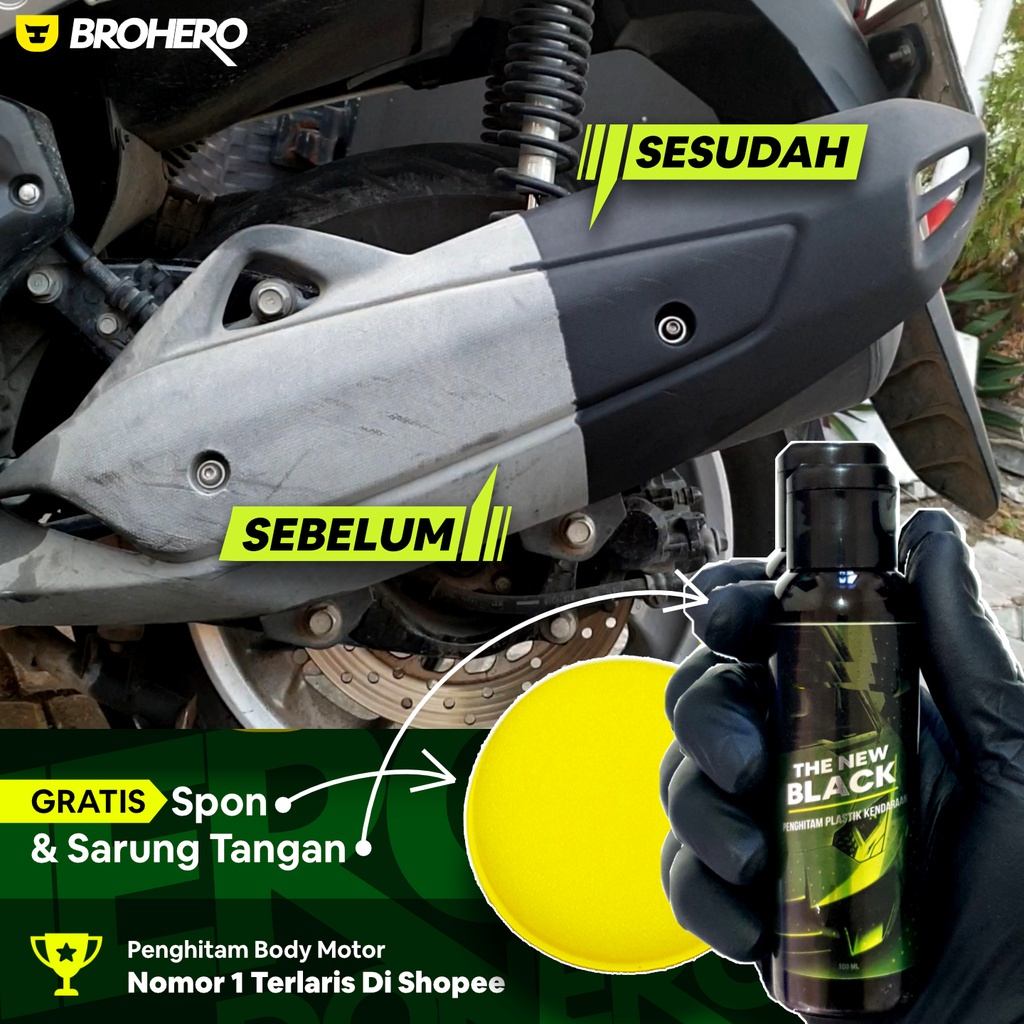 Penghitam Body Motor / Mobil Permanen by Dohero