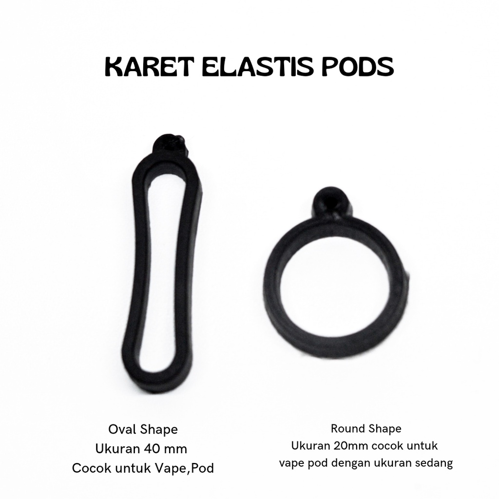 

Karet Lanyard O Ring Ukuran 13mm 20mm 40mm Elastis Kuat Tebal