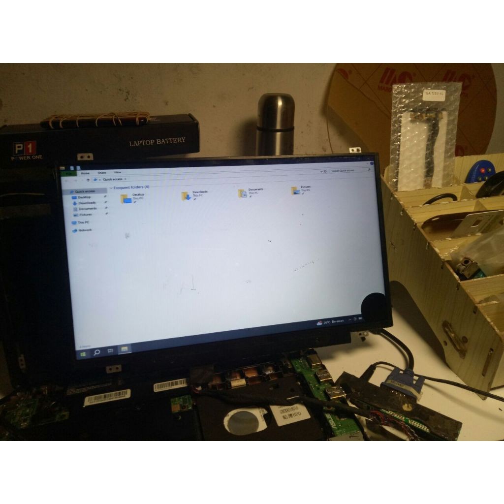 LCD Bekas Laptop LED Netbook Notebook Copotan Orginal 42 pin