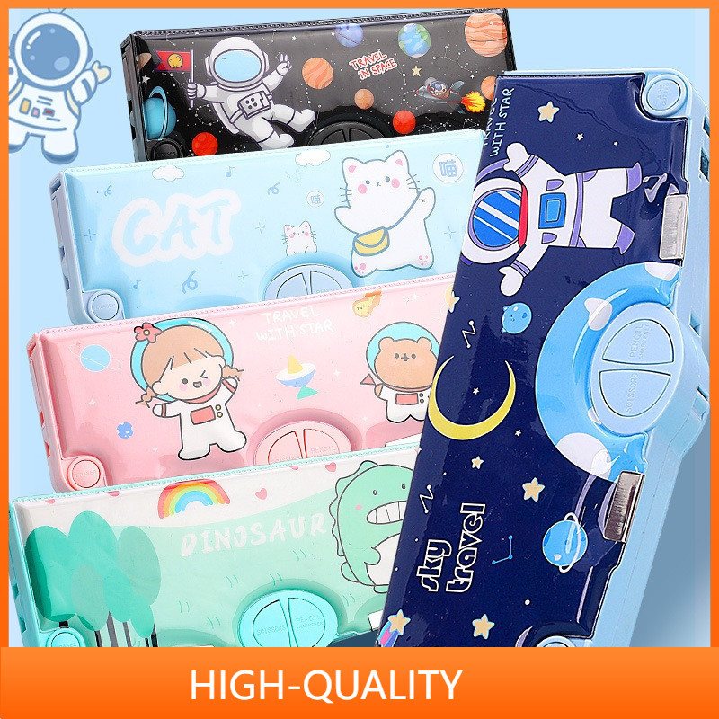 

【COD】Kotak Pensil Motif Karakter Multifungsi Premium Tempat Pensil Serbaguna