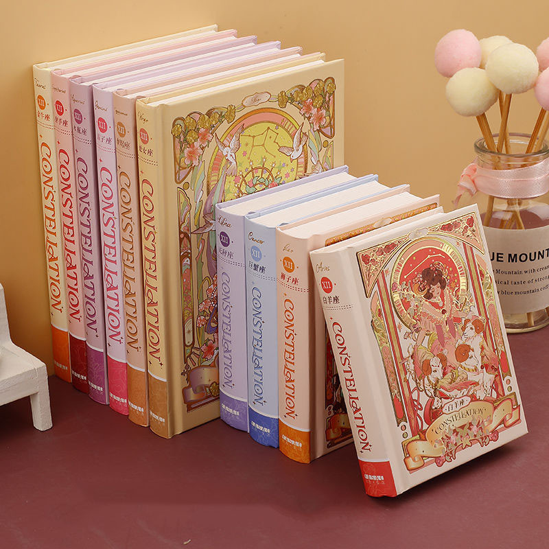 

1pc Zodiac Notebook - Premium Hardcover Small Journal for Students, Diary, Word Book, Planner - Ideal Gift for Friends