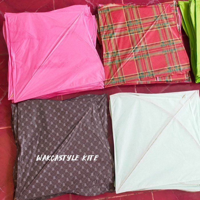 MURAH Layangan Aduan Arku Rapih Grade A Layangan Sukabumi isi 100 pcs - Polos