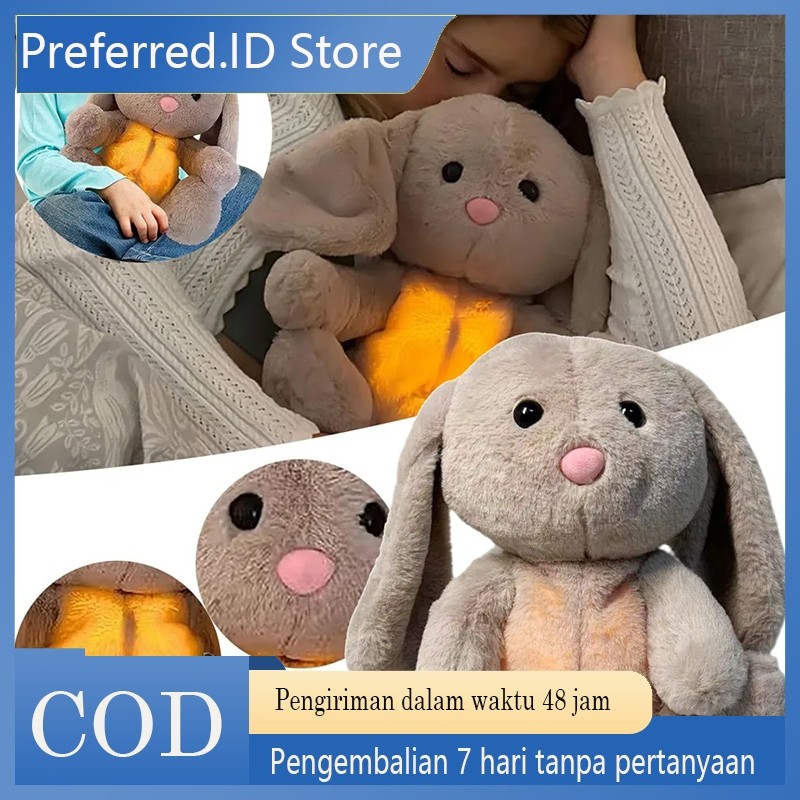 NC66 boneka bernafas lucu Soothe  Bayi Boneka Musik Alat Bantu Tidur Mainan Pendamping /boneka maina