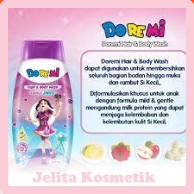 DOREMI HAIR & BODY WASH LOVELY JINNY 200ML original!