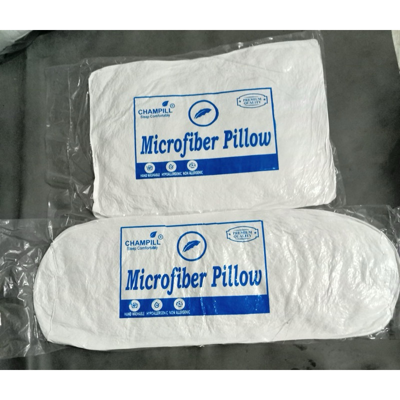 (GAT) Bantal guling microfiber full silicon champill
