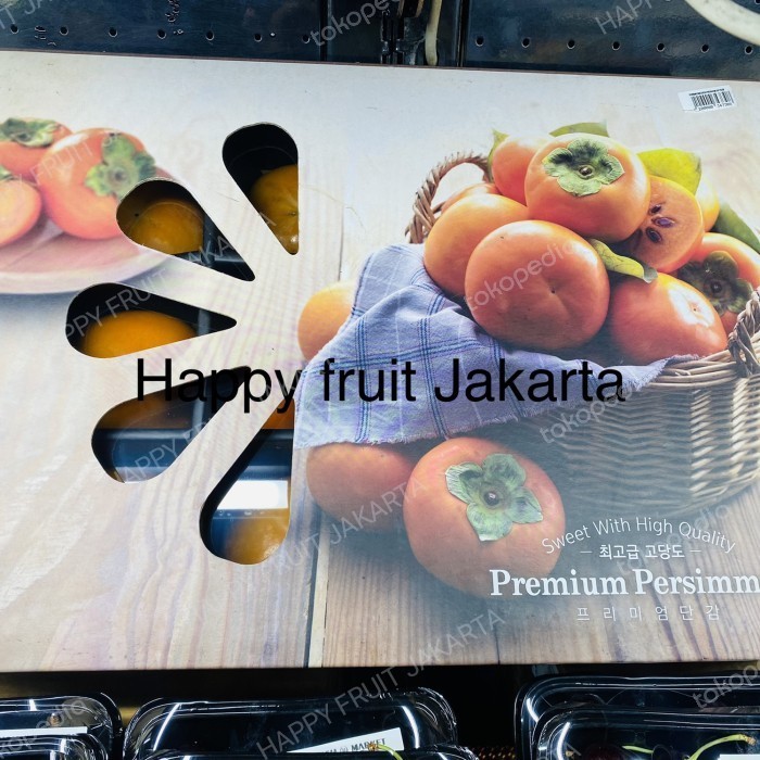 

Persimon premium korea gift Box | Buah Persimon korea Box original