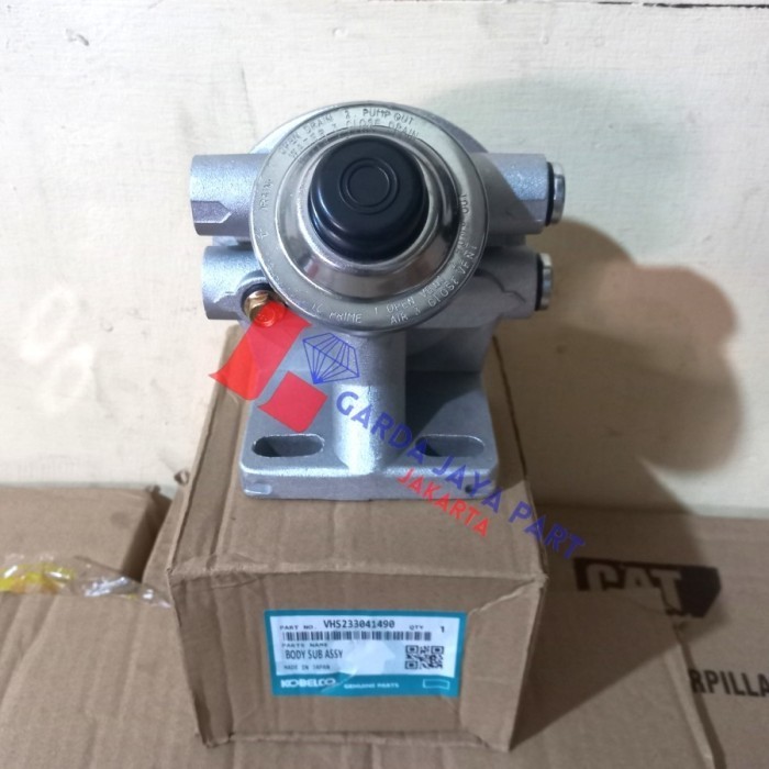 HEAD FILTER SK200-8 VHS233041490 KOBELCO FUEL PUMP VHS233041490 BERKUALITAS