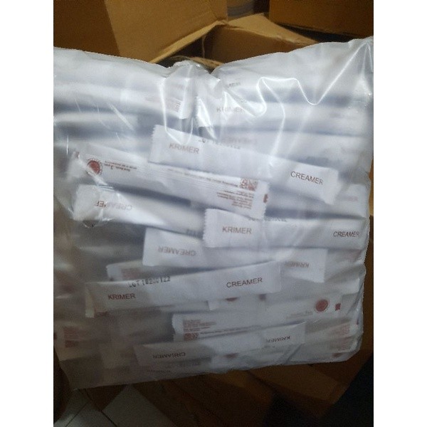 

NEW Product (SNI) krimer stik/creamer stick ber BPOM isi 250 untuk hotel cafe