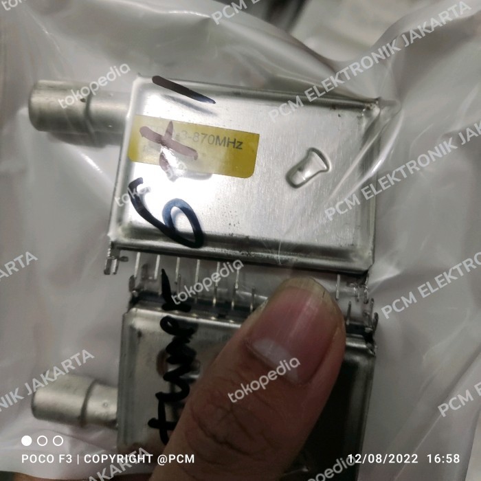 SB99 tuner cuner tv tabung 7p 7pin 7 p pin 7kaki kaki 6+1 870mhz 6+1p 6p+1