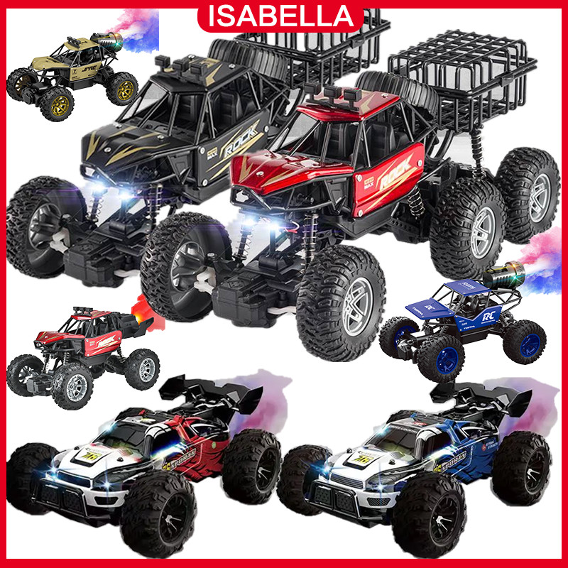 ISABELLA 2.4Ghz 1:14 Mobil Remote Control Drift Spray / Alloy Climbing Truck / Mobil Drift / Balap O