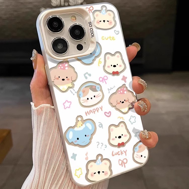 [COD] PYDD CASE Beraku untuk Bunga-kupu IPhone 11 121513 14 ProMax 7/8 Plus XR XSMAX1512Pr013ProMax 