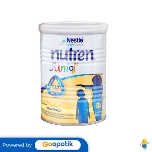 

Nutren Junior Susu Bubuk Anak Usia 1-10 Tahun 400 Gram Kaleng