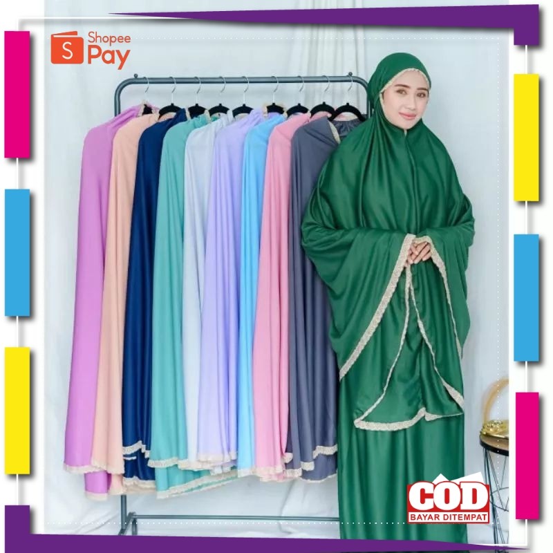 [PREMIUM ORIGINAL] Mukena HYGET Traveling Mukena Tas Amplop Murah Harga Grosir