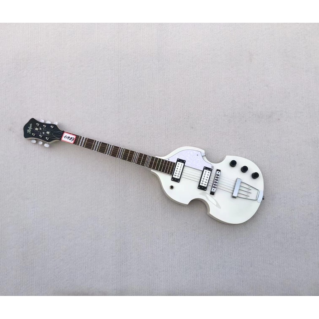 Pearly white Hofner HI-459-PE Ignition Violin Guitar Guitarra in Stock Discount Free Shipping