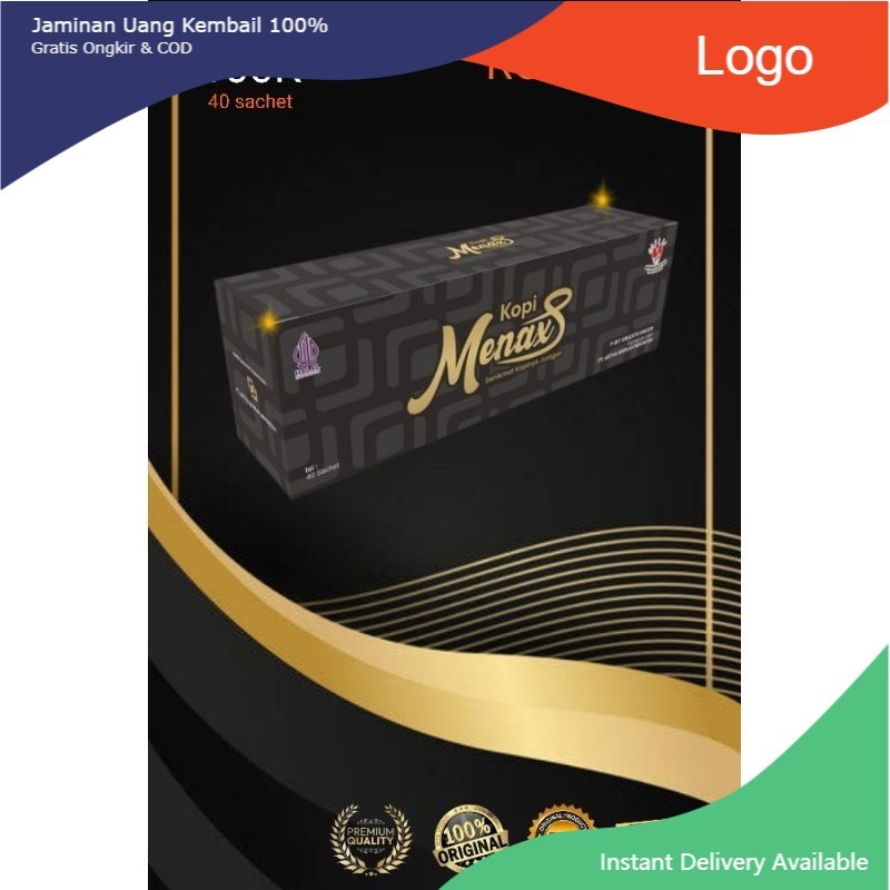 

KOPI MENAXS | KOPI ROBUSTA MURNI 100% TANPA CAMPURAN APAPUN 1 BOX ISI 40 SACHET BIJI KOPI PILIHAN
