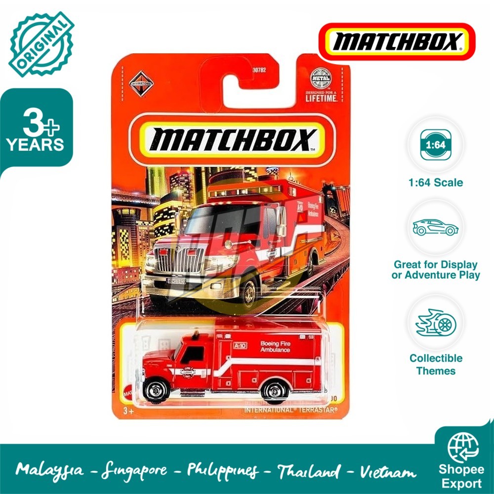 Matchbox International Terrastar Red