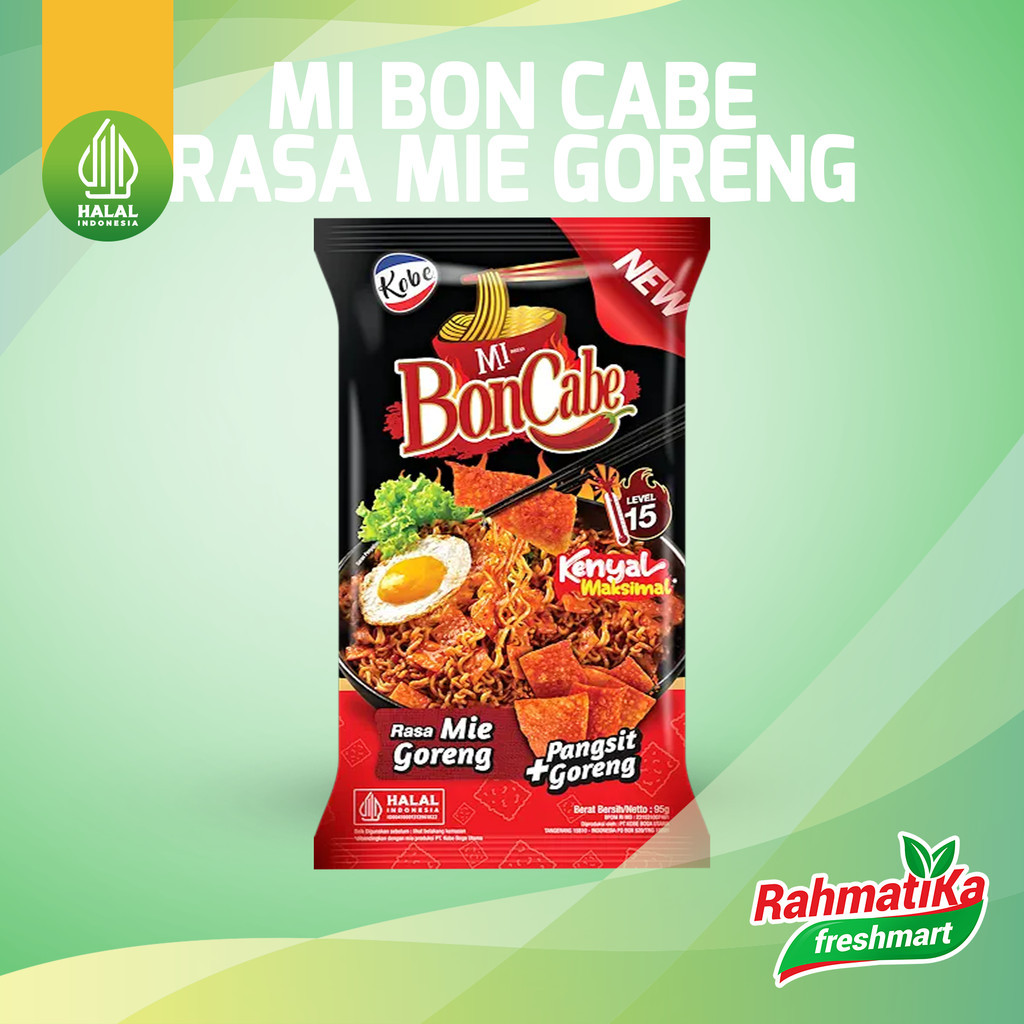 

Mi BonCabe Rasa Mie Goreng Level 15