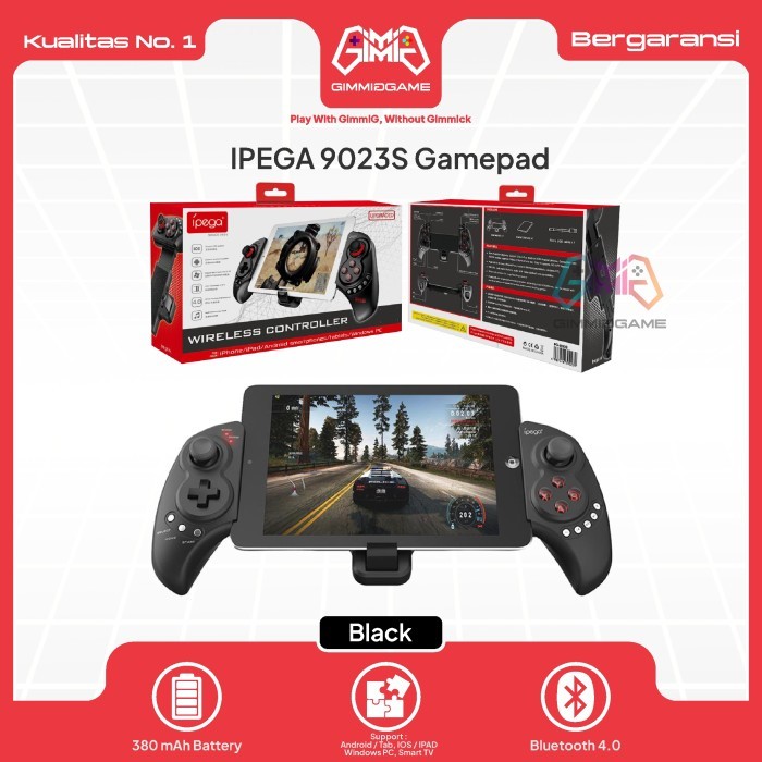 Ipega Gamepad Controller Bluetooth PG 9023S Stick Stik Gaming Tablet Tab Android IOS