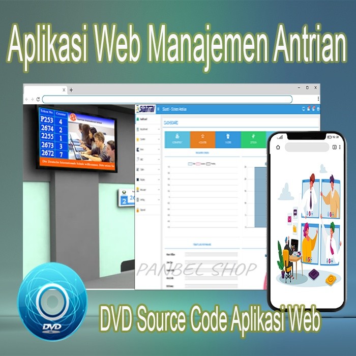 Aplikasi Sistem Antrian Berbasis Web (Source Code)