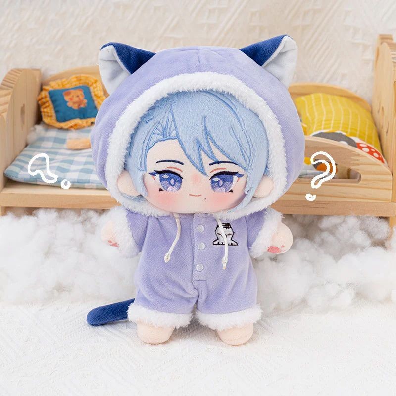 Kamisato Ayato Attribute Plush Doll Game Genshin Impact Dress Up Cotton Dolls Body Plushie Anime 20c