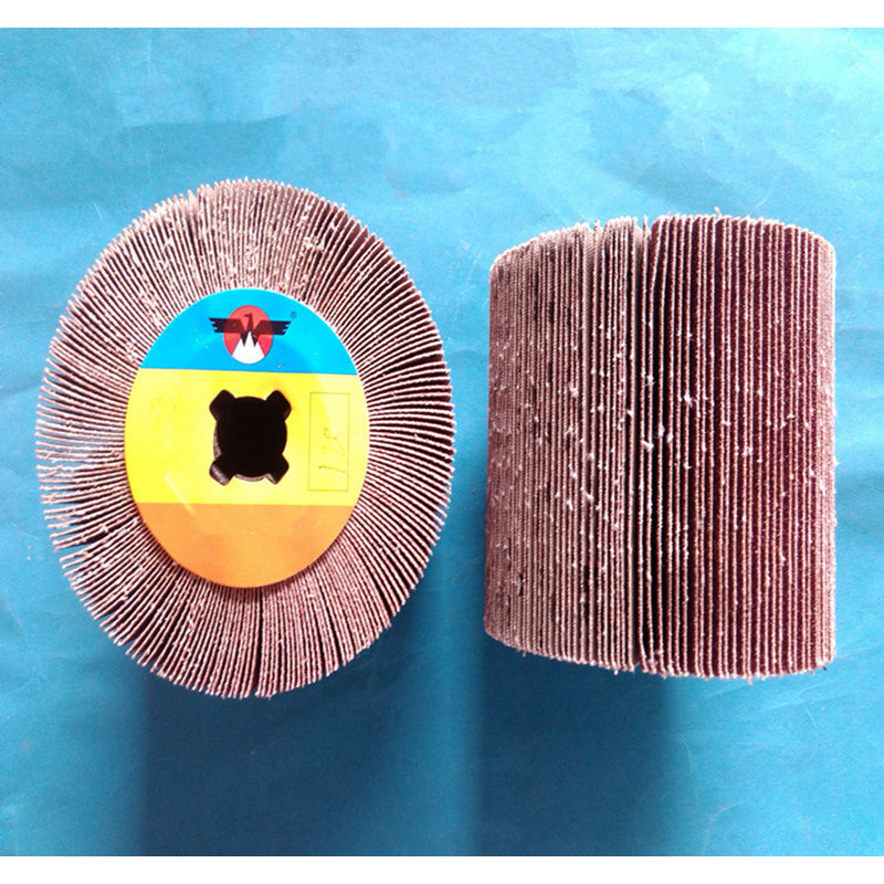 120mm X 100mm Drum Fiber Abrasive Polishing Wheel for Stainless Steel polishing