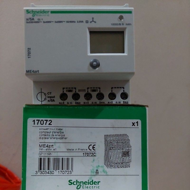 Kwh meter digital schneider 17072 original