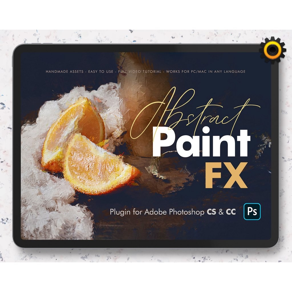 Photoshop Plugin Extension - Abstract Paint FX Photoshop