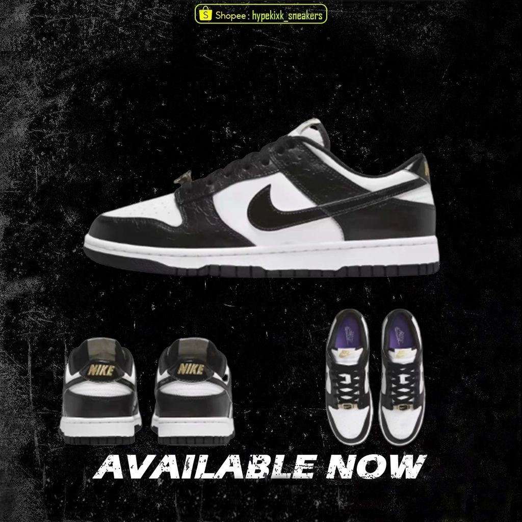 Nike Dunk Low World Champs Black White DR9511 100 ( Originals Quality 100% ) Nike Sneakers Dunk Shoe