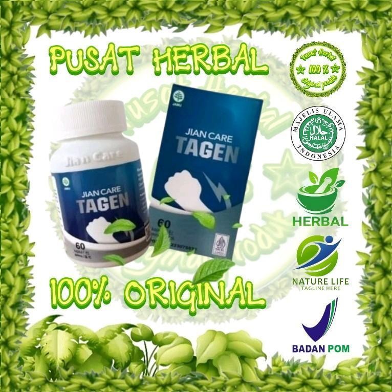 

JIANCARE TAGEN Suplemen Herbal Multivitamin 60 Kapsul Original Bpom