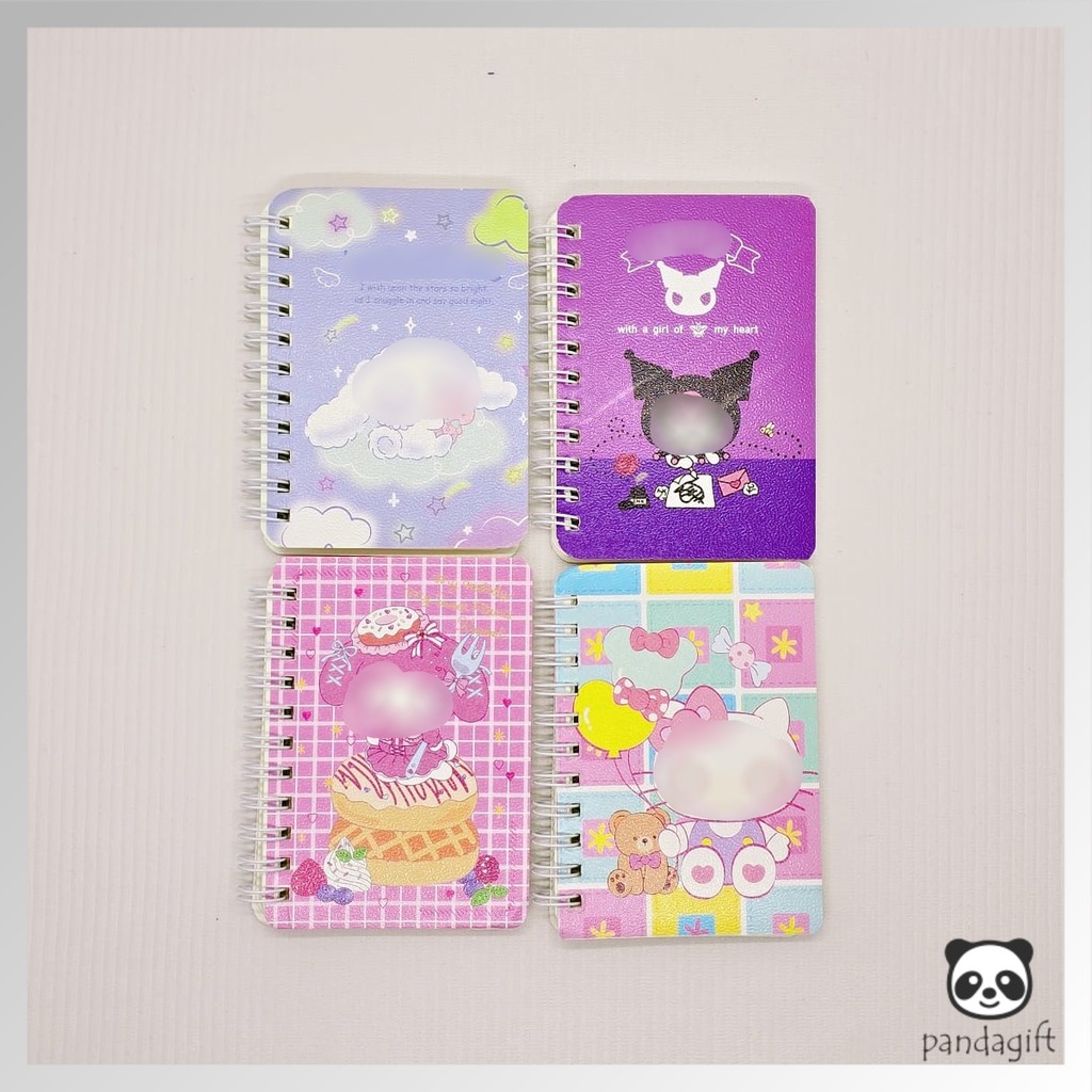 

Notebook Ring Motif A7 Spiral isi 80 Lembar / Buku Catatan Ring - GG0321