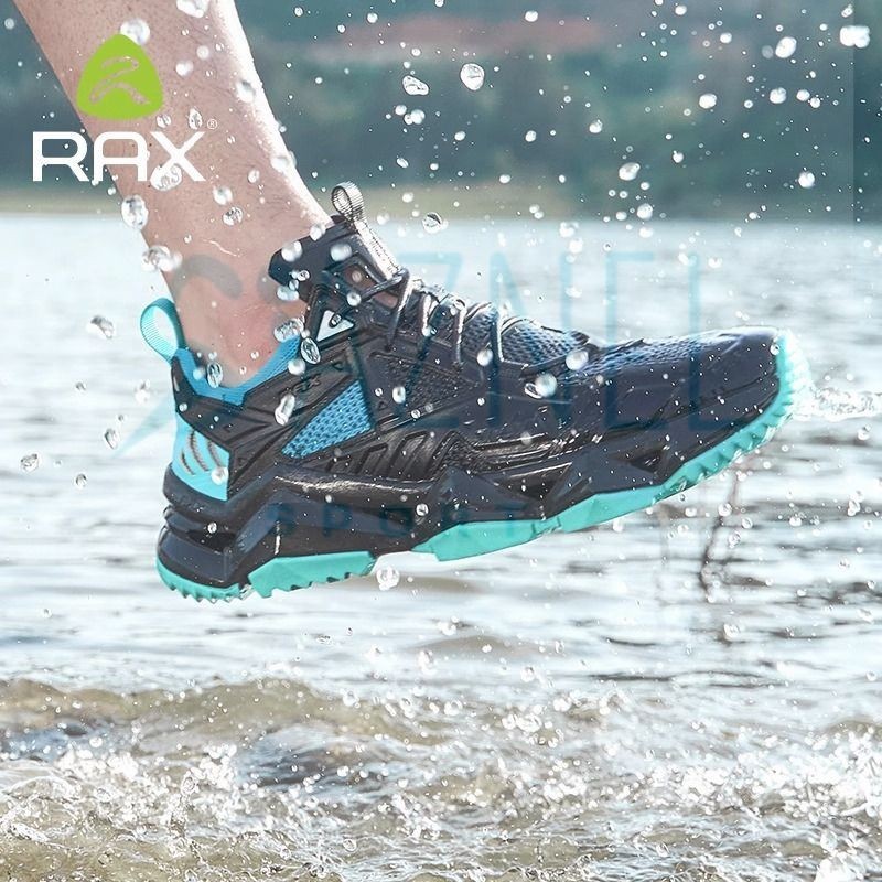RAX Sepatu Bot Mendaki Pria, Sepatu Rendam Hulu Sol Tebal Tebal Tahan Aus Pria