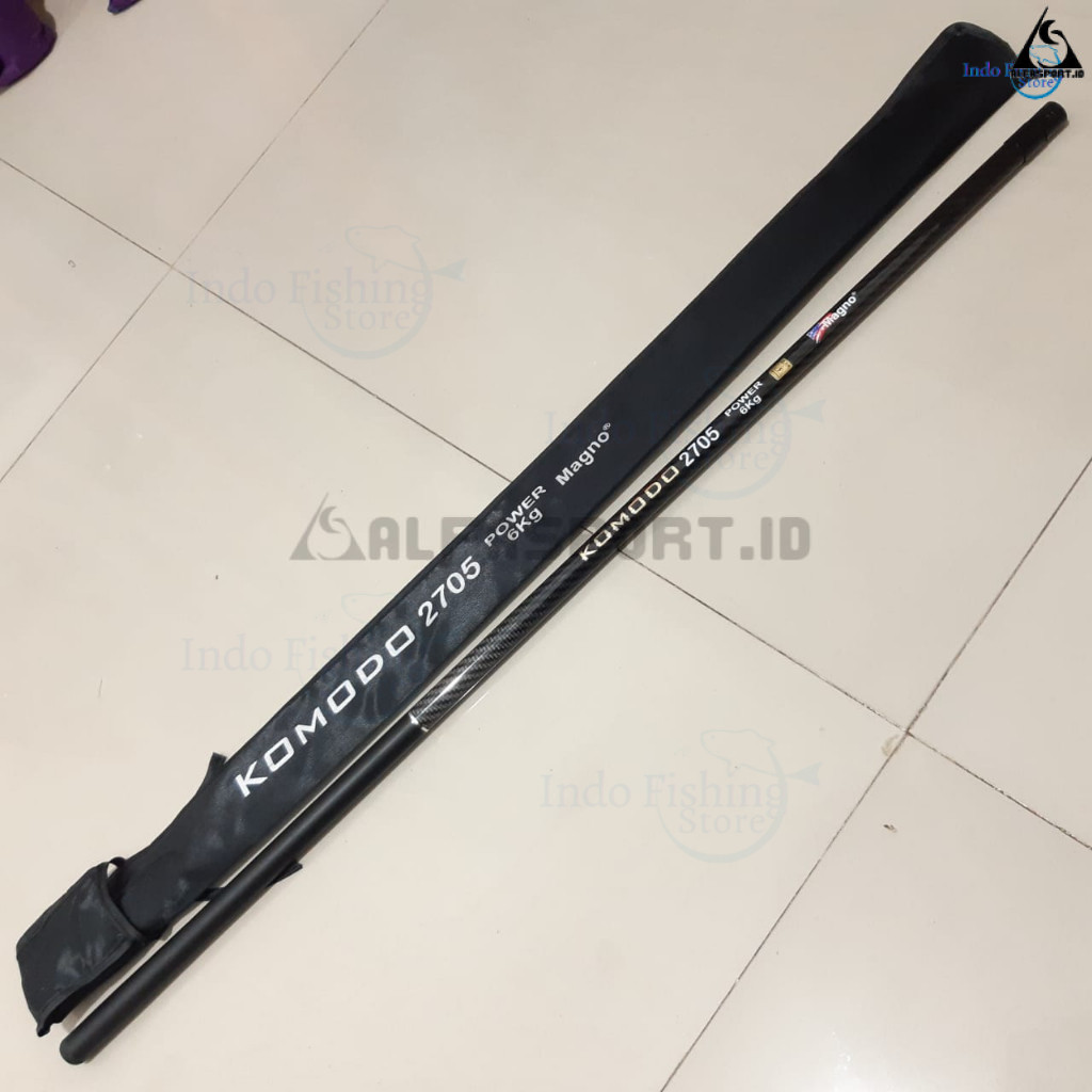 ASJoran Tegek Pole Magno Blood KOMODO 2705 3606 4507 Kaku Stik tegek Murah Packing Pipa PVC Blood-X
