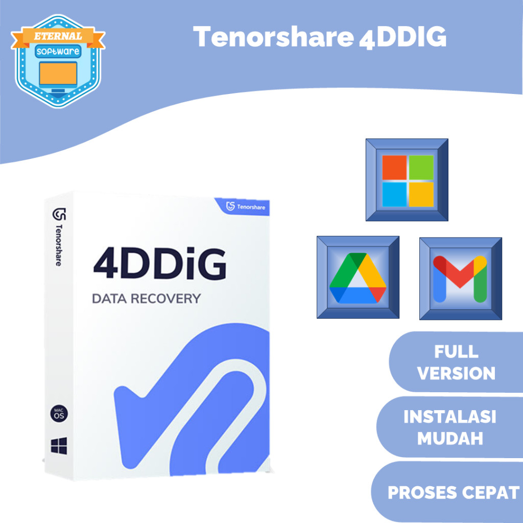 Tenorshare 4DDIG Pro Full Version Aplikasi Windows Recovery Data Laptop Komputer Full Lisensi Softwa