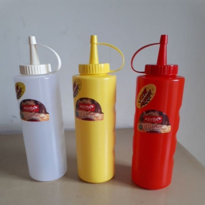 Botol kecap-saus legend 525 Asvita