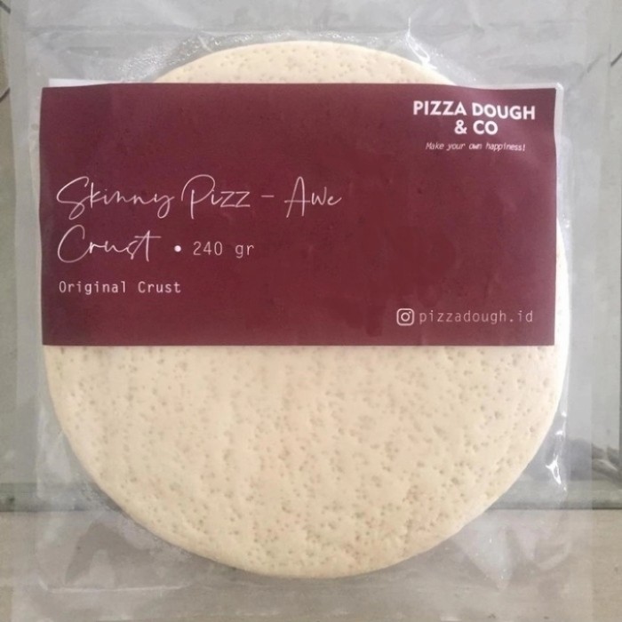 

1 Paket Hemat : 4 flavor Italian Thin Crust Pizza Dough