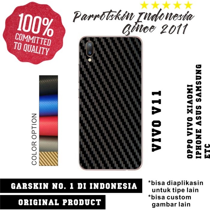 

Garskin Skin Vivo V5 V7 V9 V11 Carbon Kevlar Texture