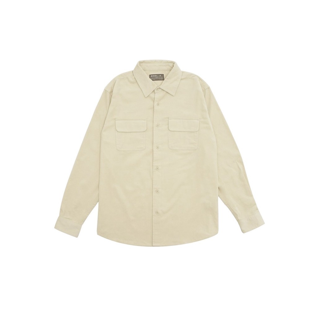 3Second Men's Seth Long Sleeve Corduroy Shirt 040923