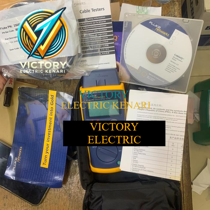 Fluke networks CIQ-100 cable Qualification Tester CIQ100 LAN Tester