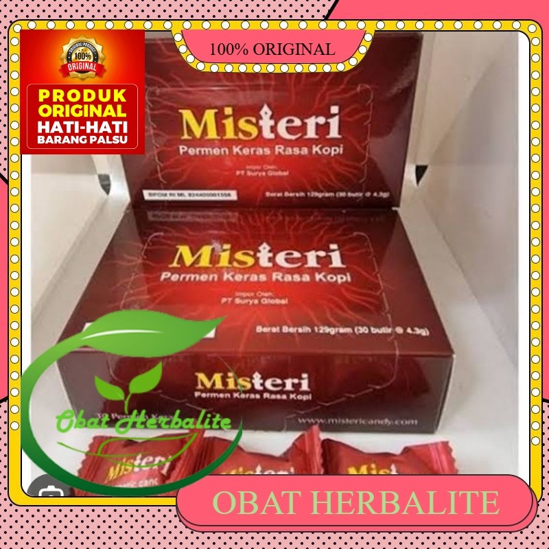 

Original 100% Viral Misteri Candy 30 Pcs Permen Misteri Herbal