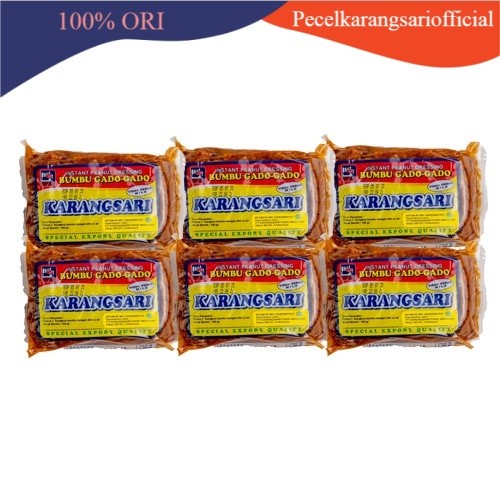 

Karangsari- 6 Bumbu Gado-gado Tidak Pedas 180 Gr