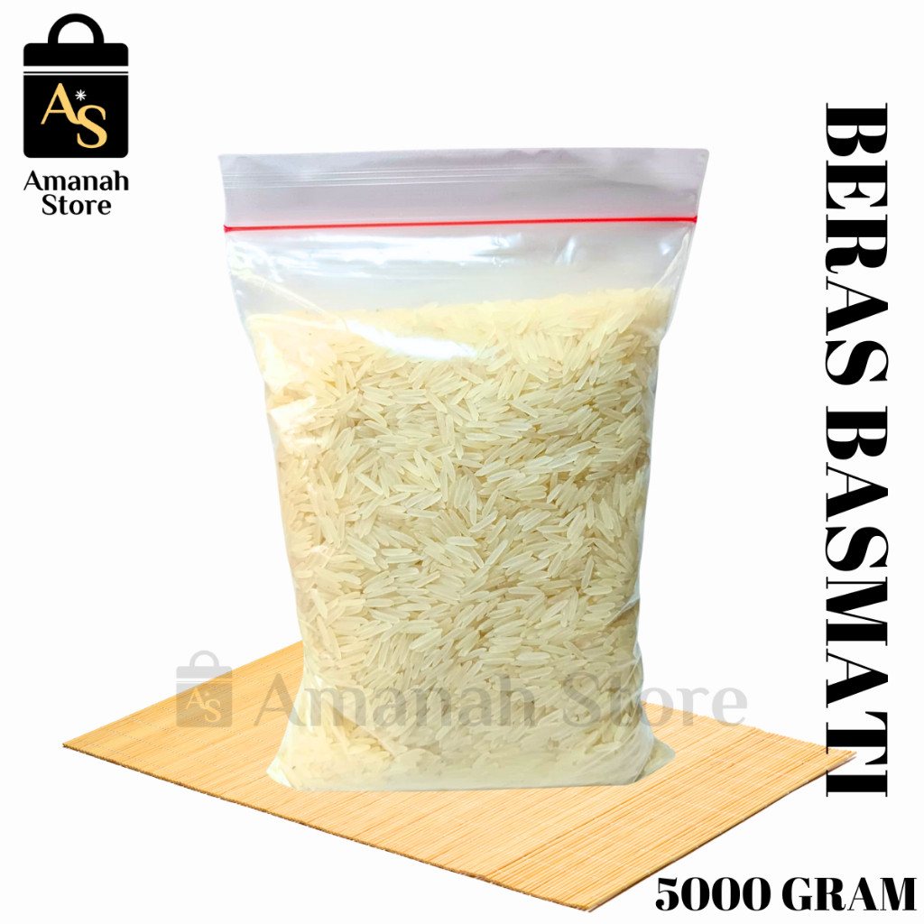 

Beras Basmati 5 Kg Premium | Beras India | Beras Arab Premium harga murah