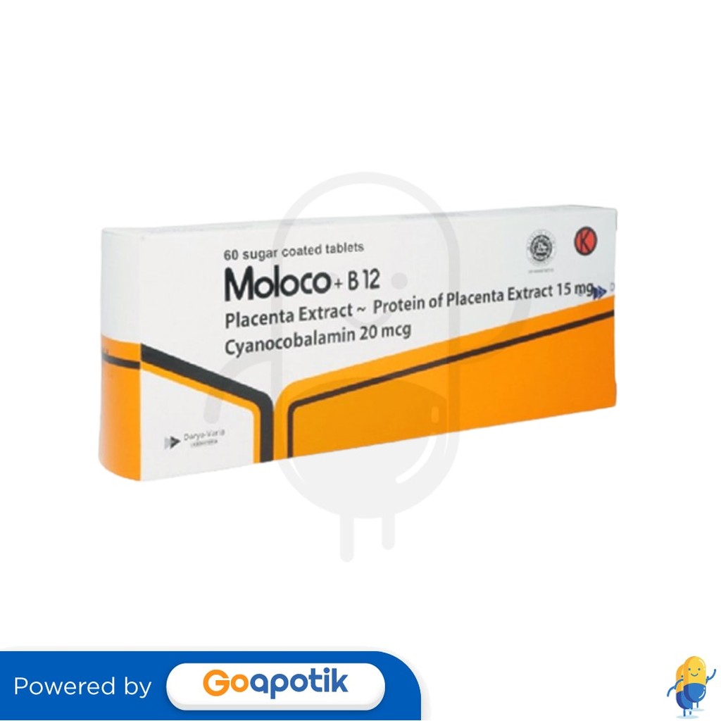 Moloco B 12 Box 60 Tablet