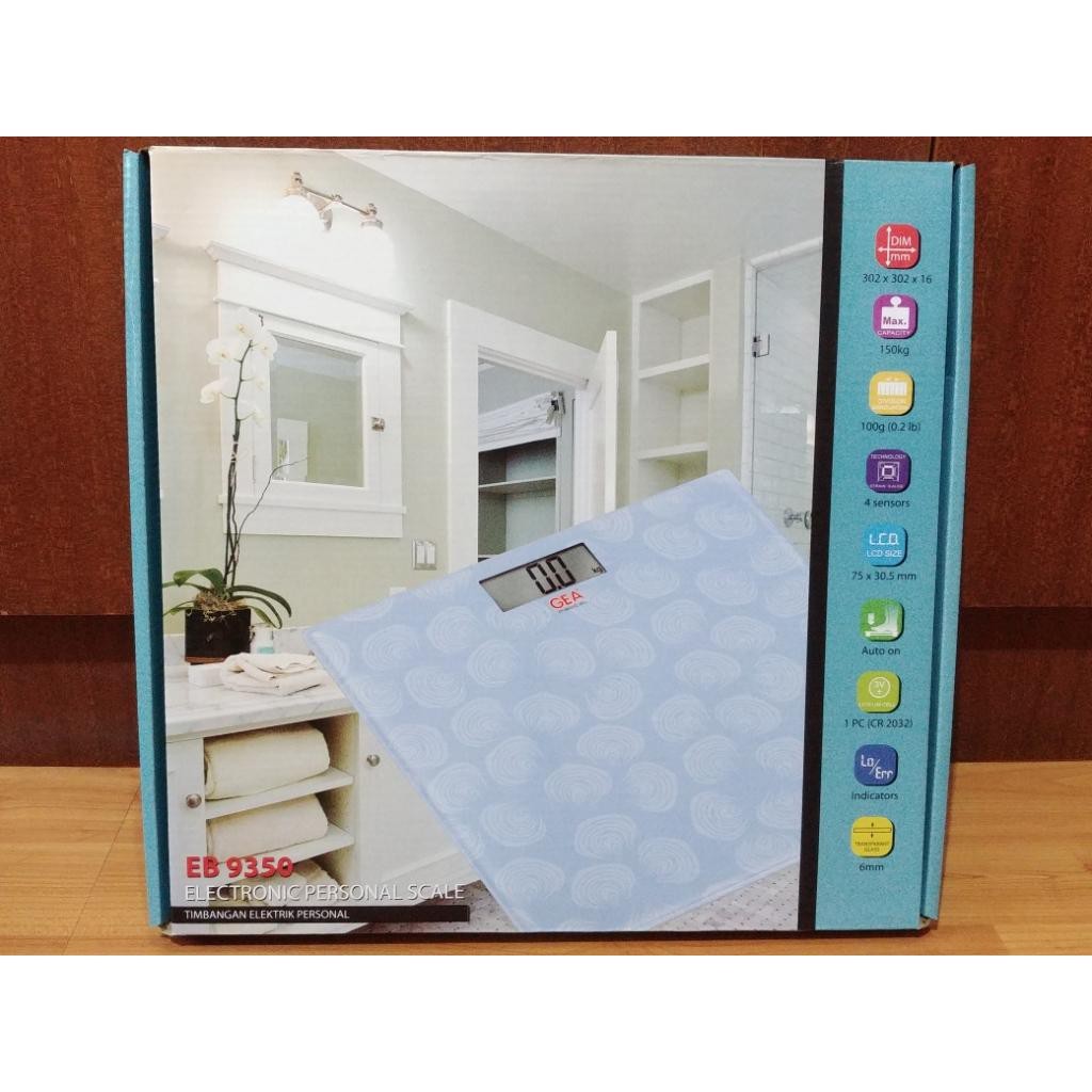 Timbangan Badan Digital GEA EB 9350 (EB1622) / Timbangan Digital GEA / Timbangan GEA