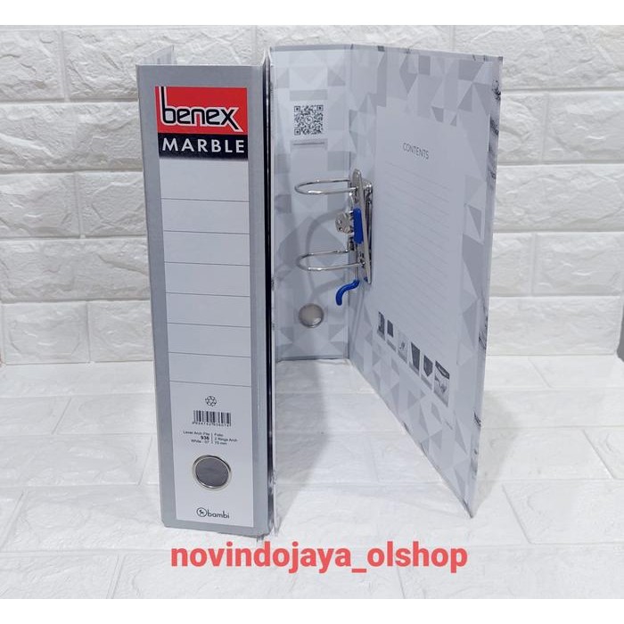 

AHHA ORDNER BENEX MARBLE FOLIO 75MM- 936 TERMURAH