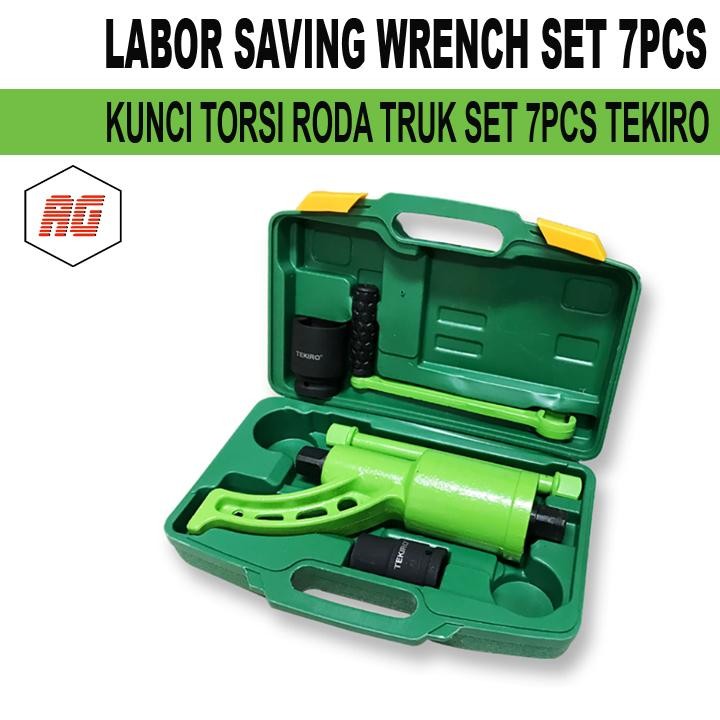 TEKIRO Kunci Torsi Roda Truk Set 7Pcs / TEKIRO Labor Saving Wrench Set 7Pcs