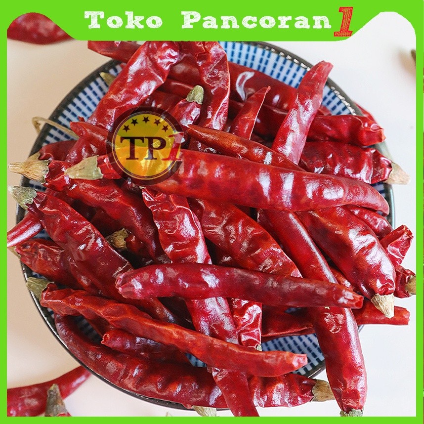 

Cabe bubuk kasar Cabe Kering Chili Flake pedas Dry chili 100g 【Baru】