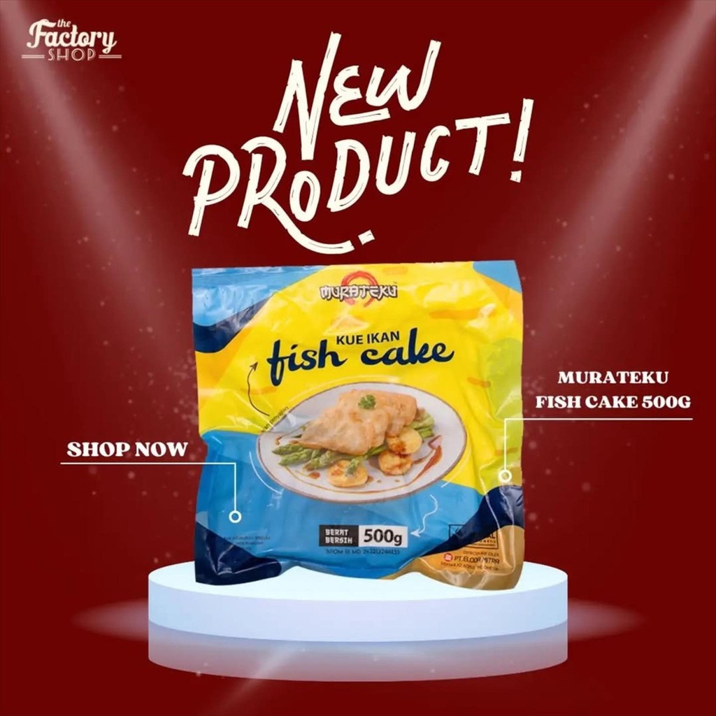 

FISH CAKE OLAHAN KUE IKAN 500 GR - MURATEKU (BERNARDI)